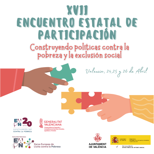XVII Encuentro Estatal de Participación: Construyendo políticas contra la pobreza y la exclusión social 