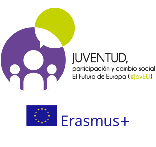 Logotipo del proyecto JovEU (Juventud: Participación y Cambio Social. El Futuro en Europa)